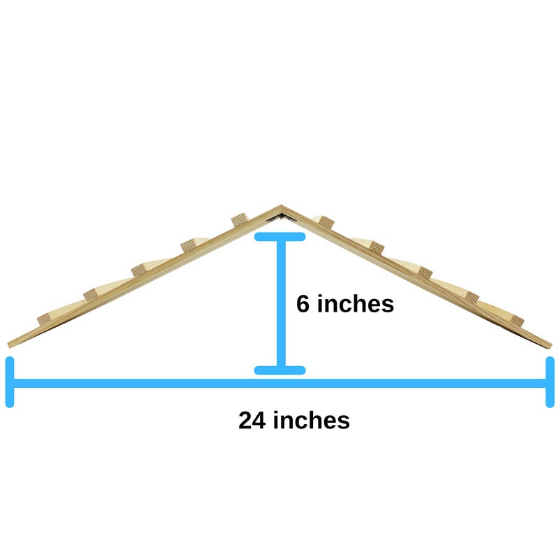 Pulse Brands Wood Bridge for Small Animal Cage or Habitat - Guinea Pigs, Ferrets, Chinchillas, Hedgehog, Dwarf Rabbits and Other Small Animals - Image 5